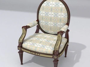 sedia classica Modello 3D