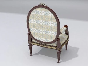 chair classical 3D Model