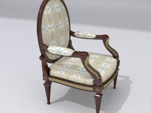 chair classical 3D Model