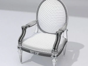 chair classical 3D Model