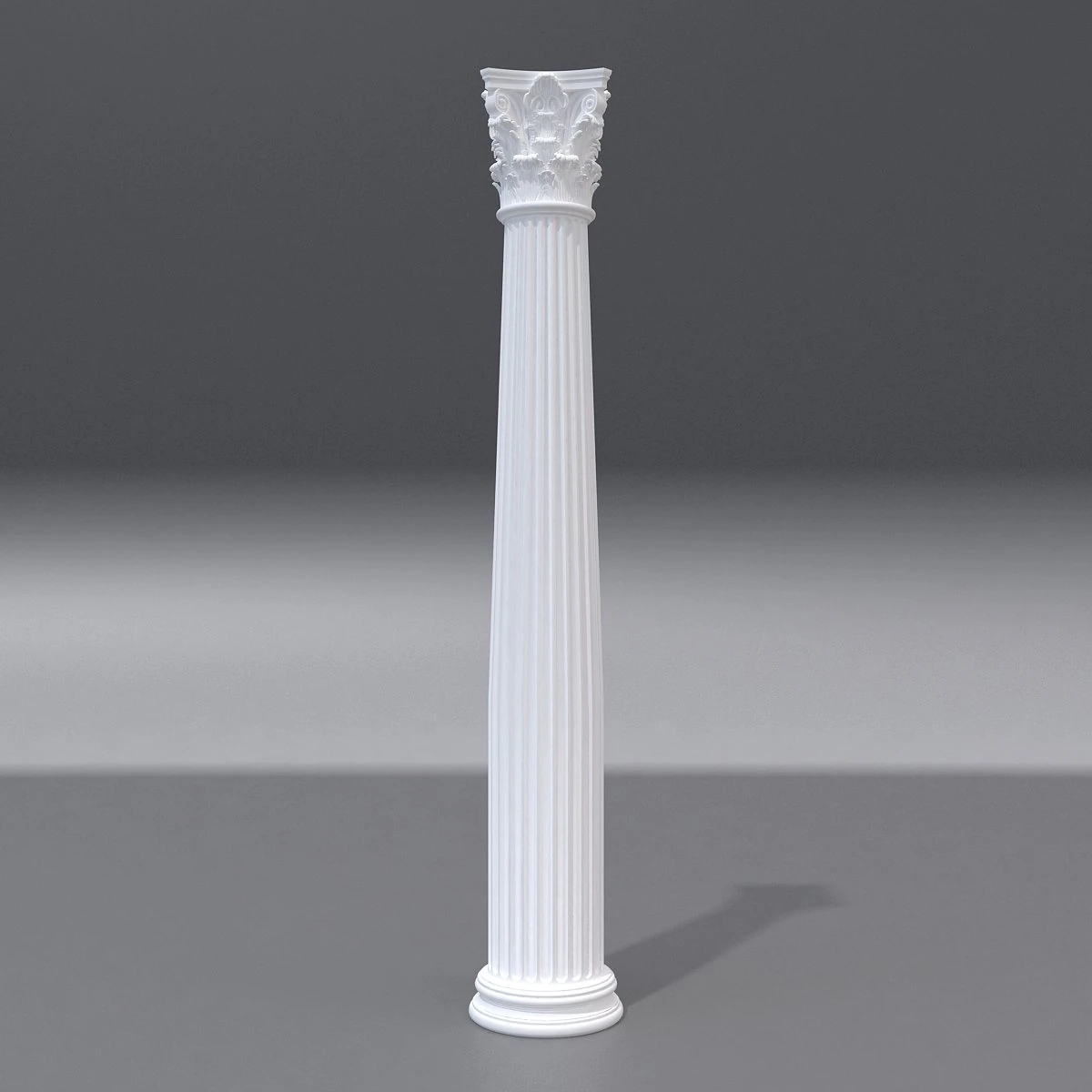antique column 3D Model .c4d .max .obj .3ds .fbx .stl .blend 