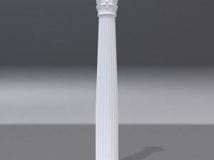 antique column 3D मॉडल