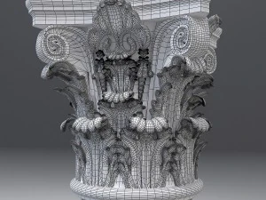 antique column 3D Model