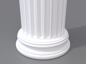 antique column 3D मॉडल