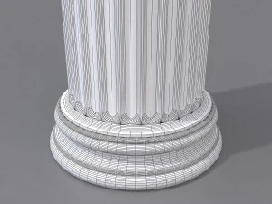 antique column 3D Model
