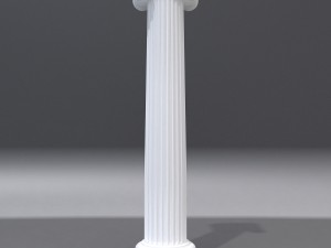 antique column 2 3D Model
