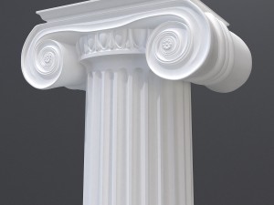 antique column 2 3D Model