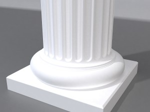 antique column 2 3D Model