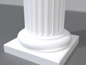 antique column 2 3D Model