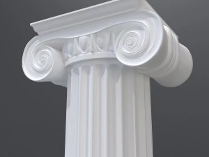 antique column 3 3D Model