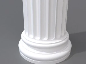 antique column 3 3D Model
