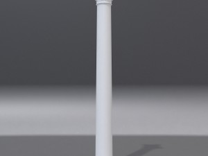 antique column 4 3D Model