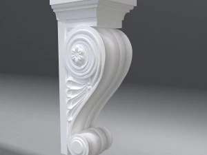 corbel 1 3D Model