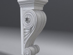 corbel 1 Model 3D