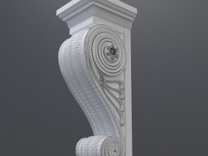 corbel 1 Model 3D