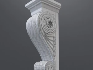 corbel 1 3D Model