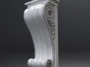 corbel 2 3D Model