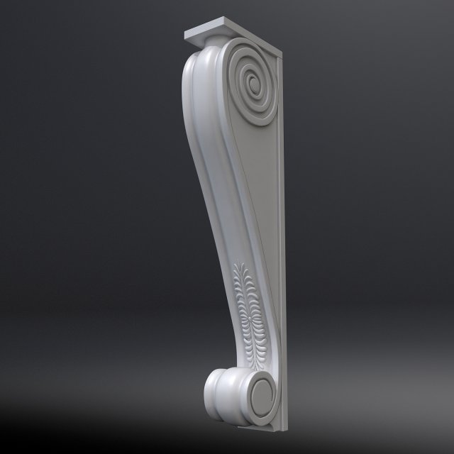 corbel 3 Modèle 3D .c4d .max .obj .3ds .fbx .stl .blend 