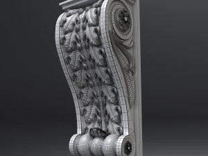 corbel 4 3D Model