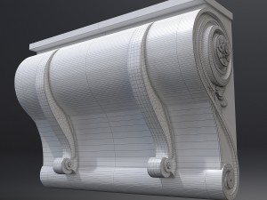 corbel 7 Modèle 3D