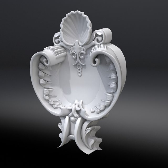 cartouche 1 3Dモデル .c4d .max .obj .3ds .fbx .stl .blend