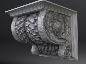 corbel 10 3D 모델