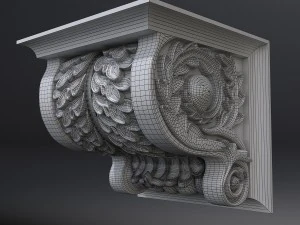 corbel 10 3D Model