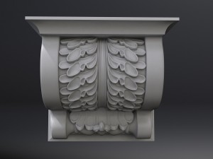 corbel 10 3D 모델