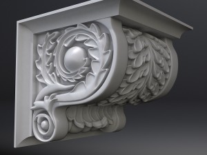 corbel 10 3D 모델