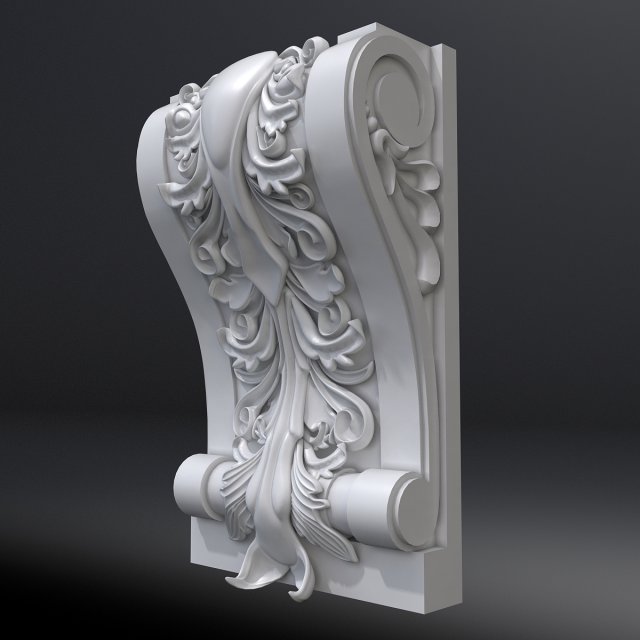 corbel 16 Modèle 3D .c4d .max .obj .3ds .fbx .stl .blend 