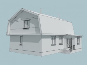 cottage 3 3D Model