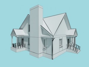 cottage 4 3D 模型