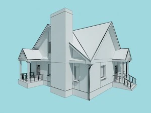 cottage 4 3D Model