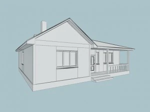 casetta 5 Modello 3D