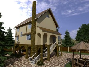 casetta 6 Modello 3D