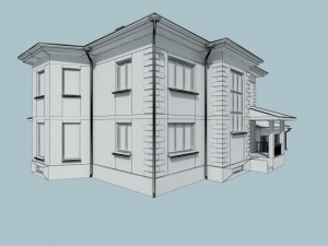 cottage 9 3D 模型