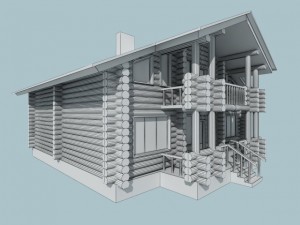 cottage 11 3D मॉडल
