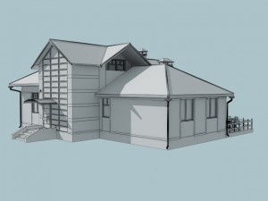 cottage 14 Modelo 3D