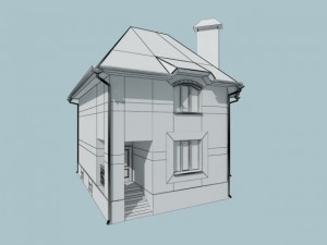 cottage 17 Model 3D