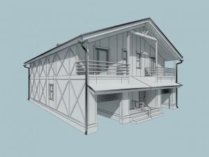cottage 20 3D Model