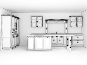 kitchen 3Dモデル