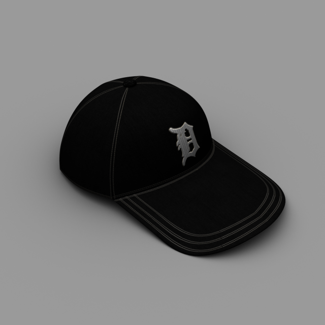 cap Modelo 3D .c4d .max .obj .3ds .fbx .stl .blend 