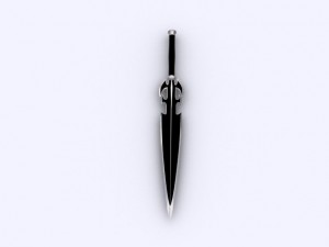 sword black death 3D Model