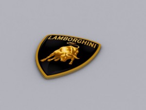 lamborghini logo 3D Model
