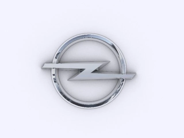Opel-Logo 3D Modell .c4d .max .obj .3ds .fbx .stl .blend 