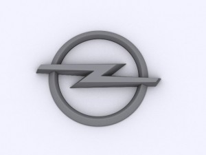 opel logo 3D 模型