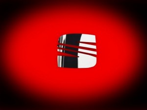 seat logo chrome 3D-Modell