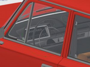 vaz-2101 zhiguli 1970 lada 3D-Modell