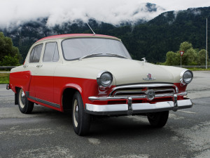 gaz-21 m21 volga 1956 Model 3D