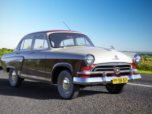 gaz-21 m21 volga 1956 Model 3D